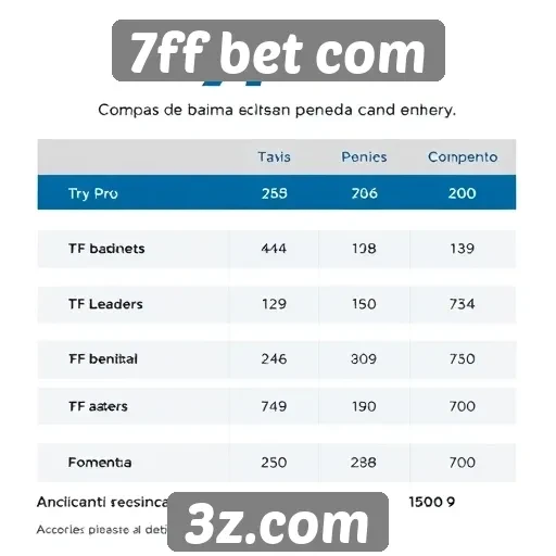 Comparação das taxas de pagamento no 7ff bet com