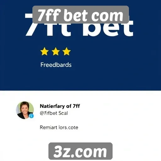 Feedback de usuários sobre o 7ff bet com